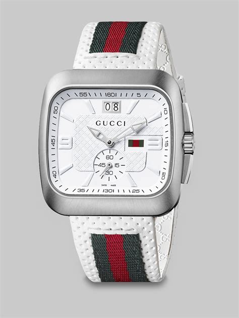 white gucci watches for men|used gucci watches for men.